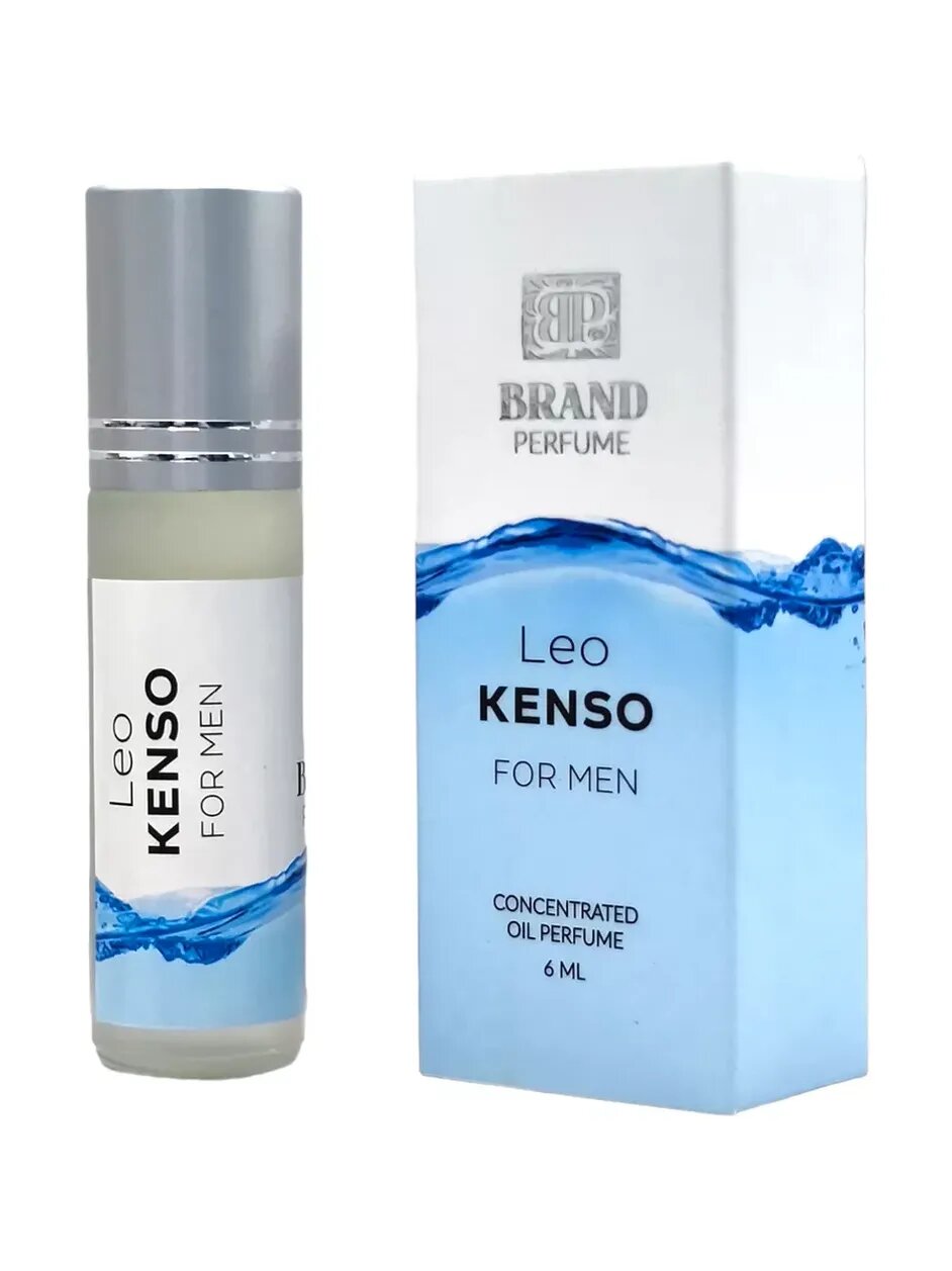Масляные духи Brand Perfume "Leo Kenso for Men", мужской аромат, 6 мл