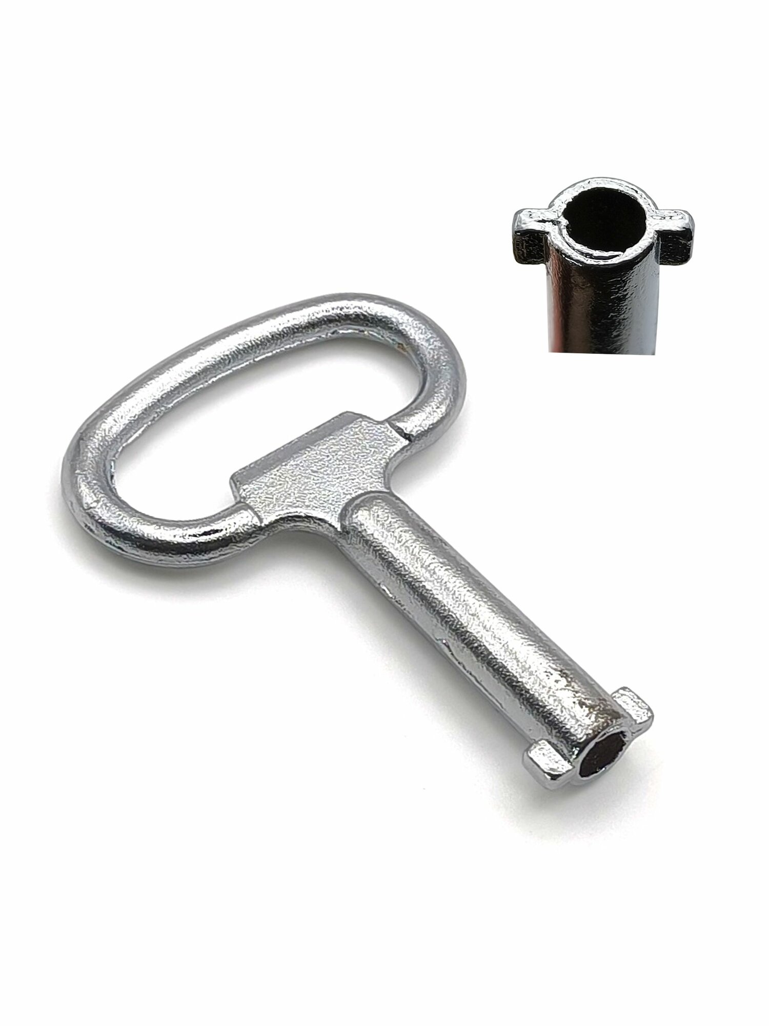 Ключ бабочка ф образный для щитка и электрошкафов цинковый сплав 1 шт