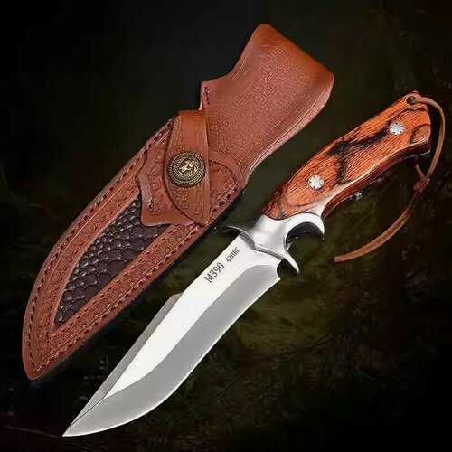 Изображение товара Нож Damily M390, складной, сталь, полированный клинок, нержавеющая сталь, рукоять сталь