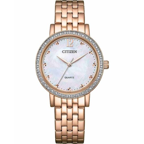 фото Наручные часы citizen elegance, золотой/перламутровый