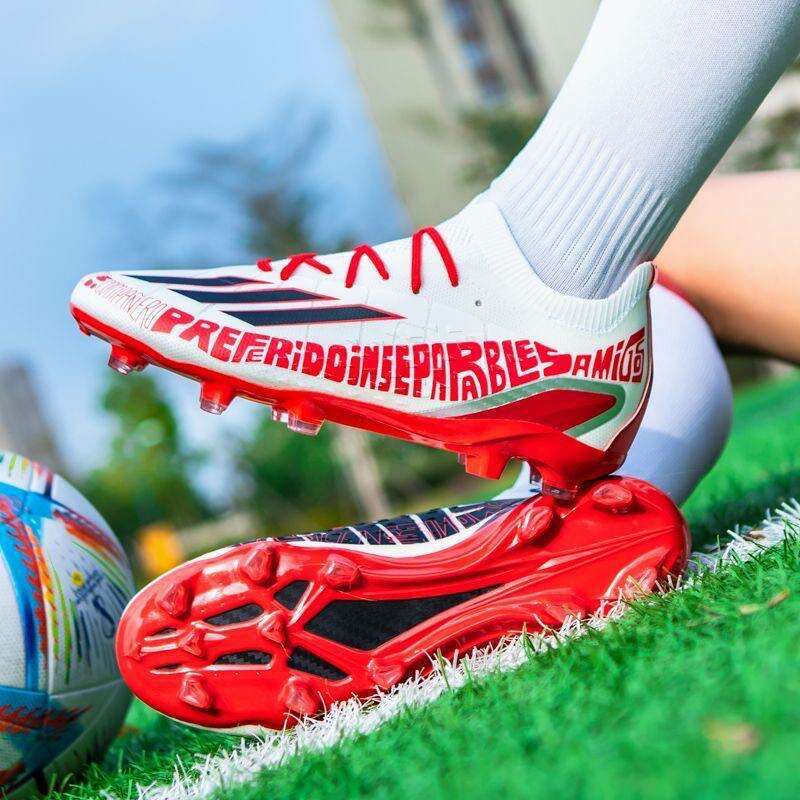 Бутсы PUMA X Crazyfast.3 Firm Ground Boots, размер EU, белый-красный — фото 1