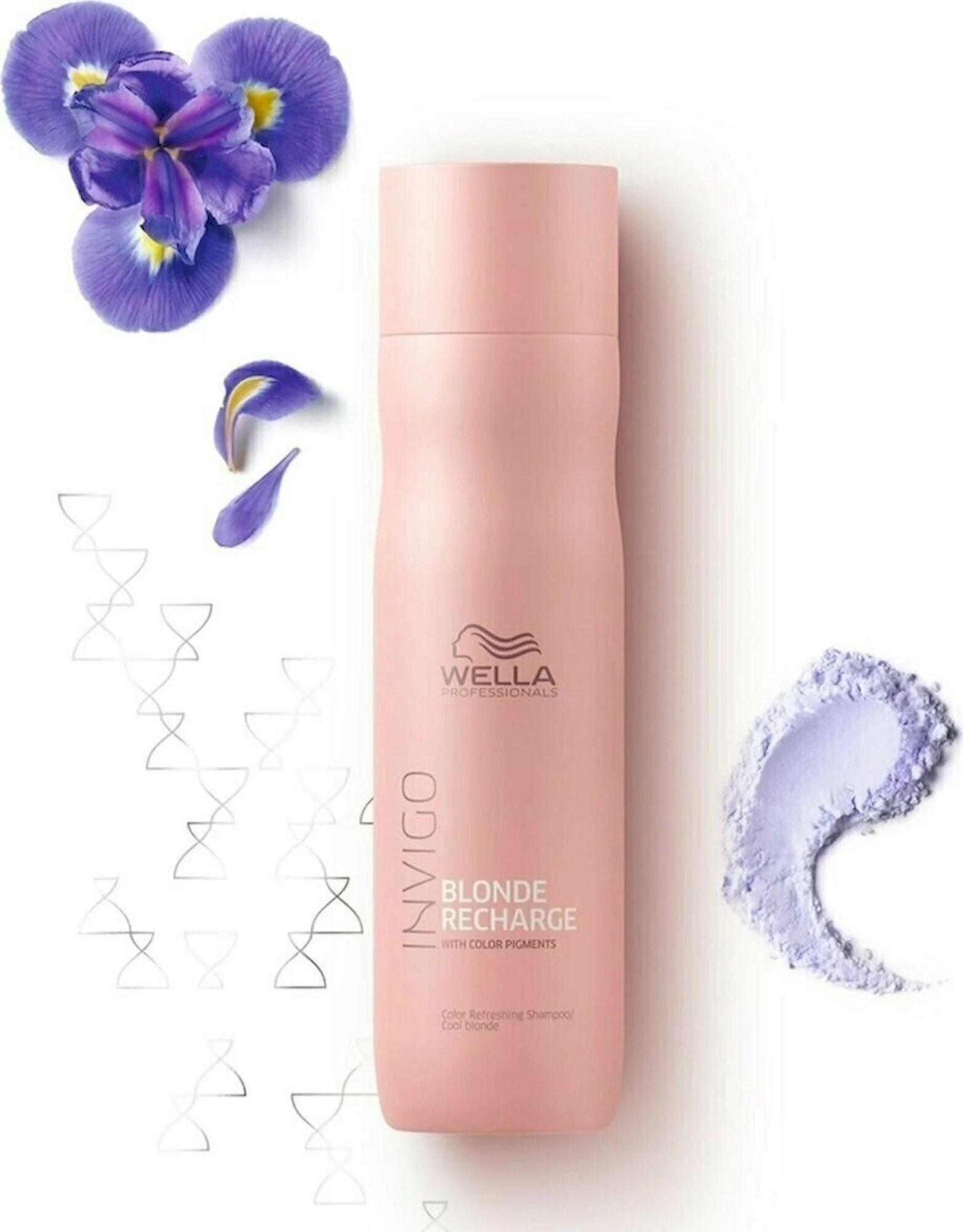Шампунь-нейтрализатор Wella Professionals "Invigo Blonde Recharge", против желтизны, 250 мл