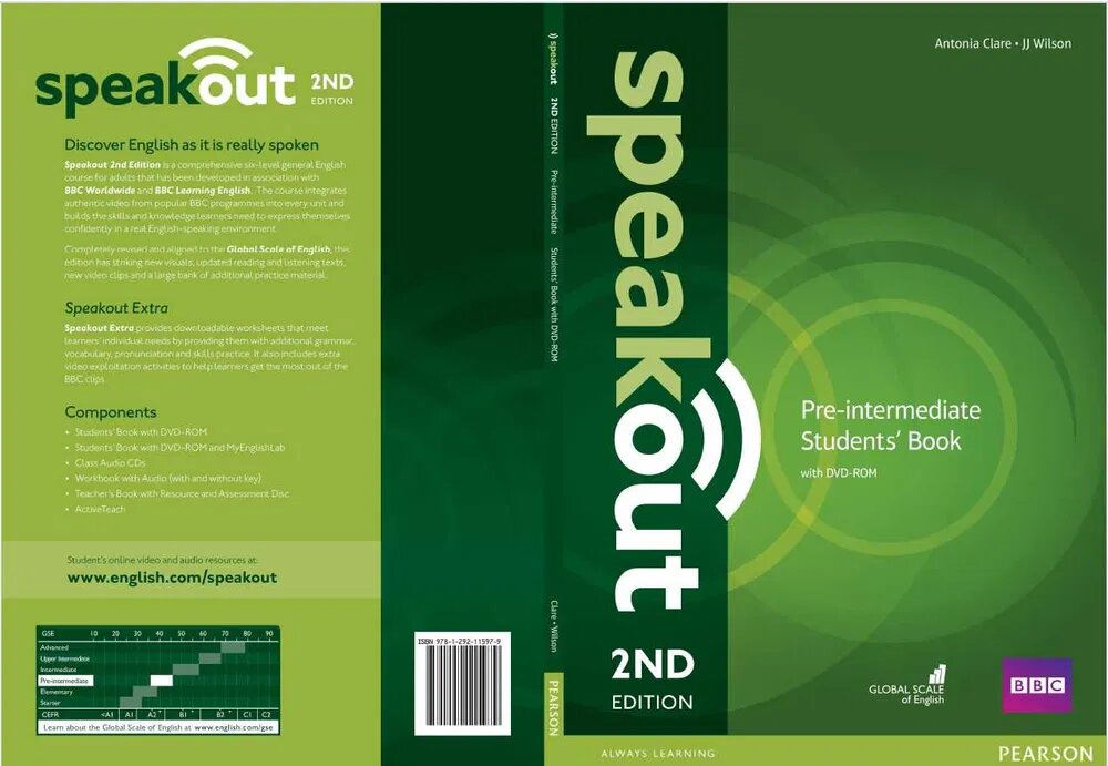 Speakout Pre-Intermediate (2nd Edition) Student’s Book — Полный курс английского для общения, уверенности и практики