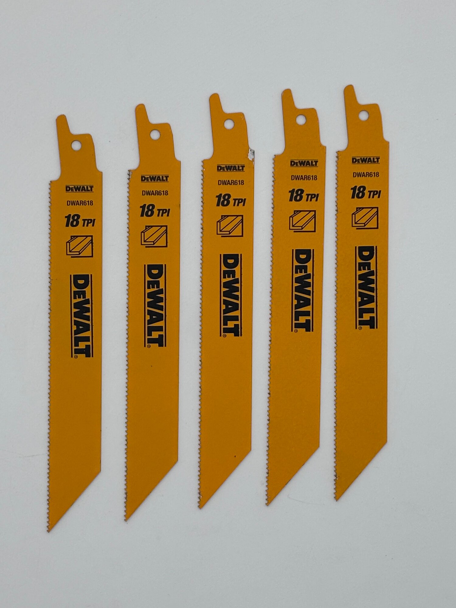 Пильное полотно DeWalt 152мм по металлу Набор 5шт