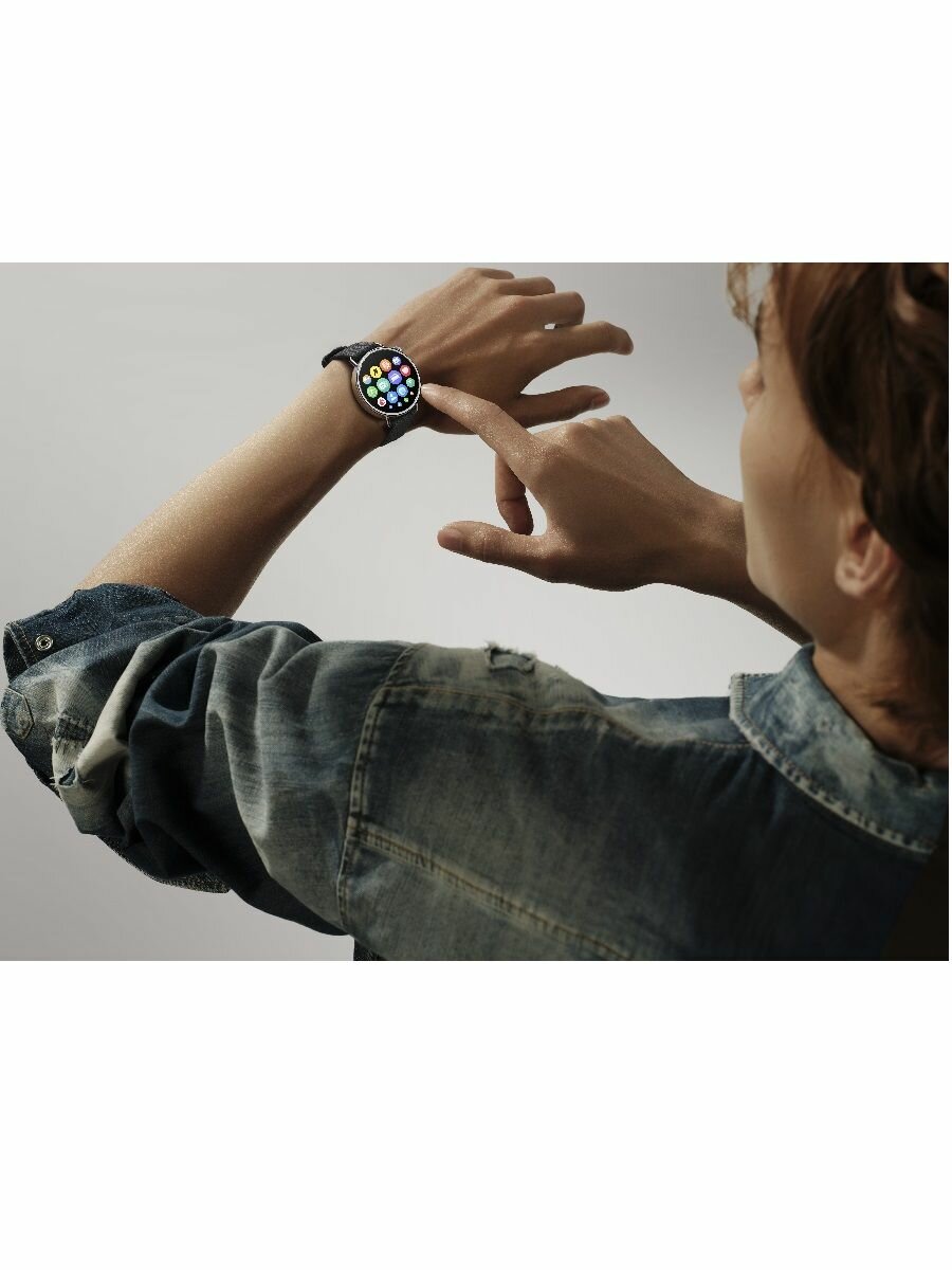 Умные Часы Xiaomi Смарт-часы Xiaomi Watch S4 41мм Leather Strap (белый)