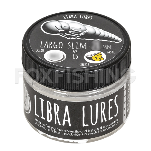 Силиконовая приманка Libra Lures Largo Slim 28 007 Сыр 2.8см. 15шт.