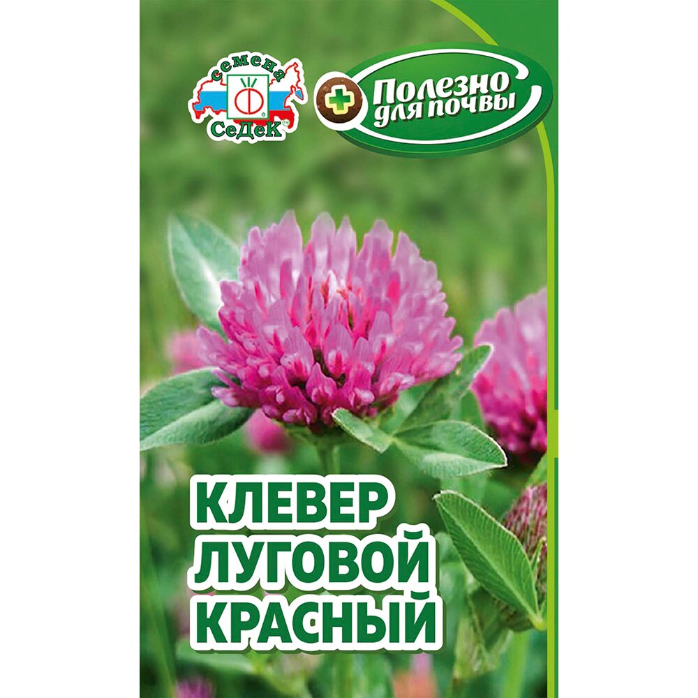 Сидерат Клевер луговой красный 01 кг