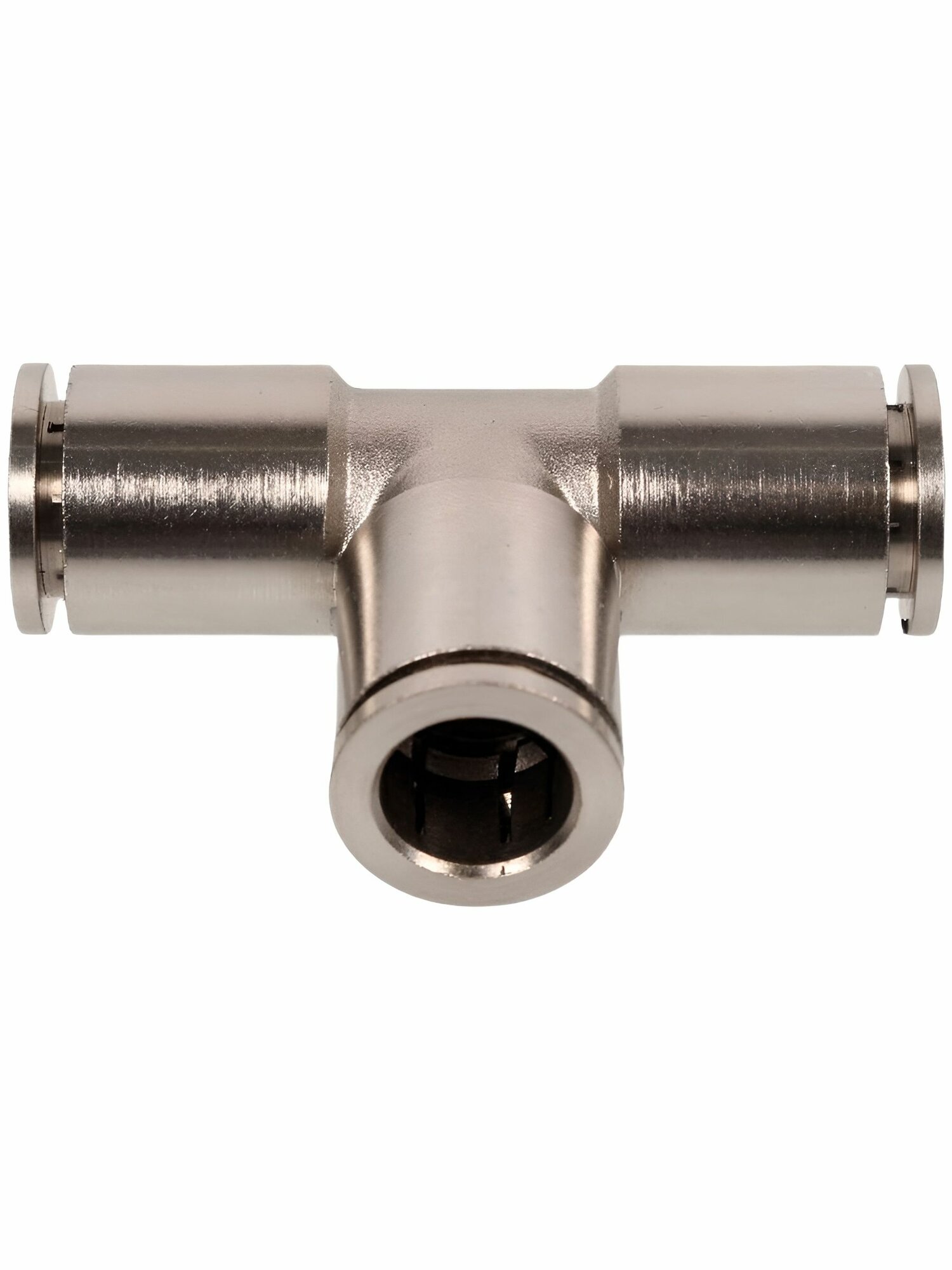Фитинг металлический быстросъемный Т-образный D-10мм