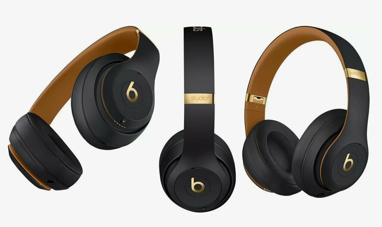Наушники гарнитура Beats Studio 3 Wireless, Bluetooth 5,3, до 20 ч работы, полноразмерные