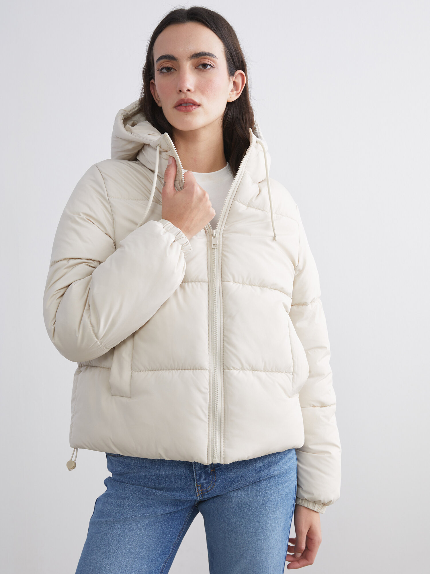 Пуховик LC Waikiki размер 34 stone