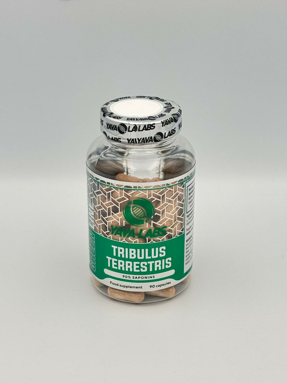 Бустер Yava Labs Tribulus Terrestris, тестостерон для мужчин, 90 капсул