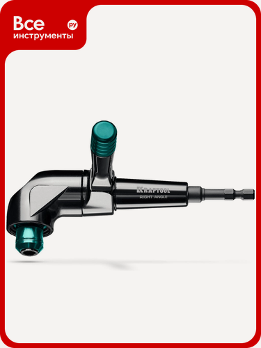 Изображение товара Угловая ударная насадка KRAFTOOL Right Angle, 140, для работы в труднодоступных местах
