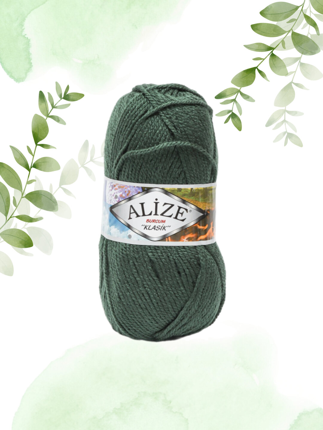 Пряжа-шнурок Alize Burcum, акрил, для ручного вязания, 100 г, длина 200 м