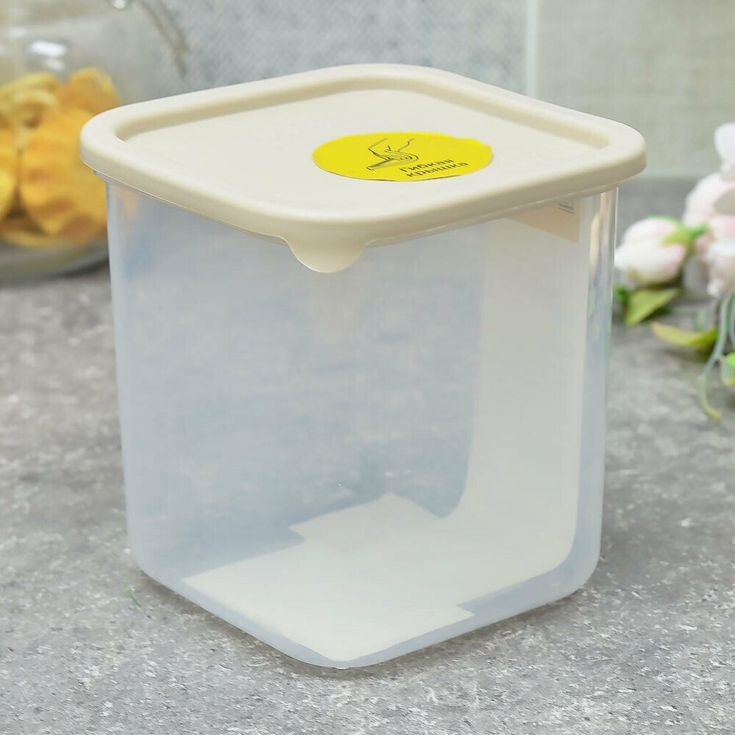 Банка для сыпучих продуктов 08л 