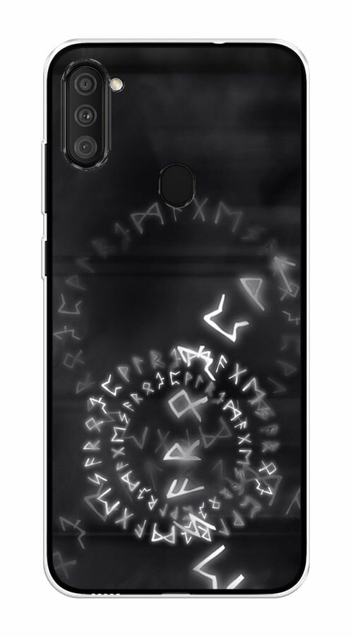Чехол на Samsung Galaxy A11/M11 / Самсунг Галакси A11/M11 с принтом "Руны"