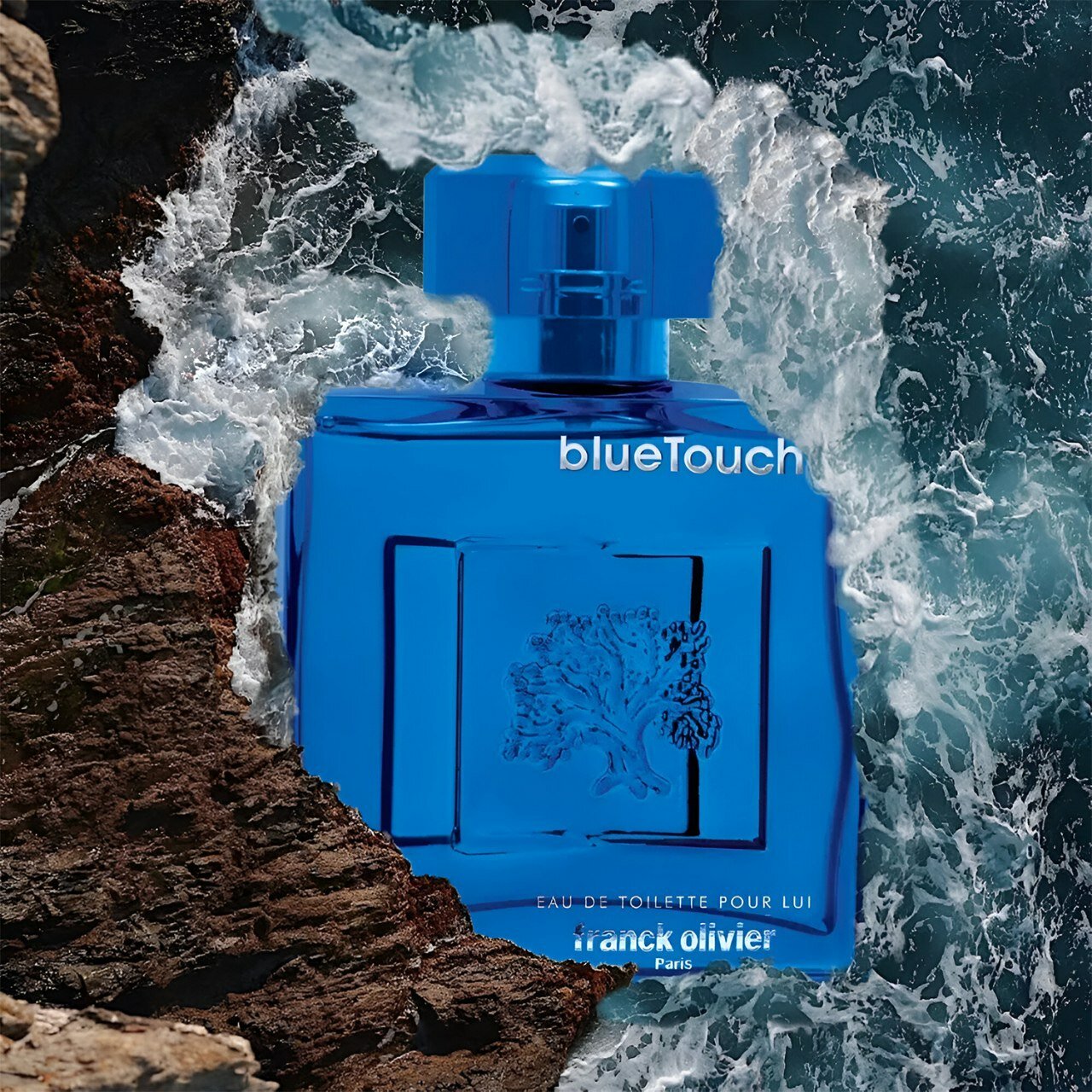 Franck Olivier Blue Touch EDT для мужчин, древесно-фужерный 100 мл Франция