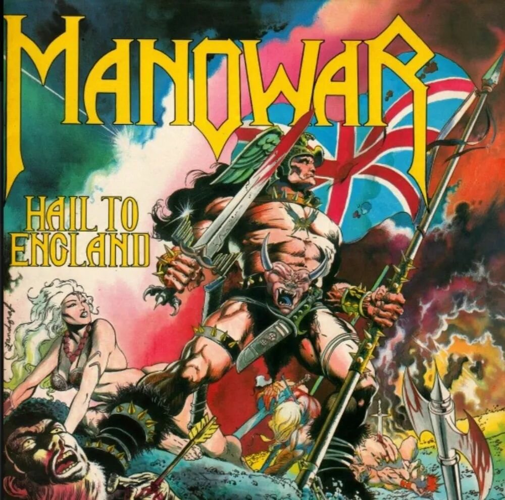 Manowar Hail to England , Жанры: хеви-метал, пауэр-метал, классический метал (Винил, 1984)