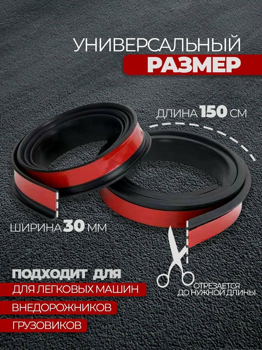 Защитные накладки колесных арок универсальные — фото 1