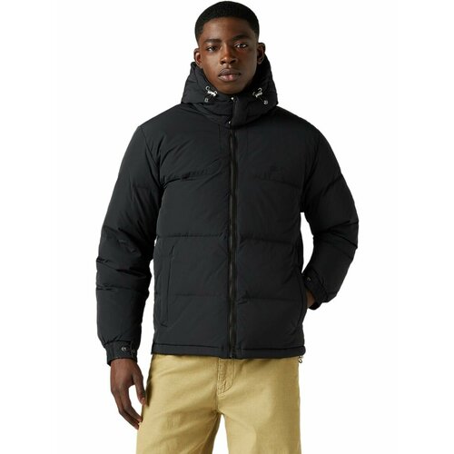 фото Куртка levi's men rockridge short puffer, размер xl, чёрный