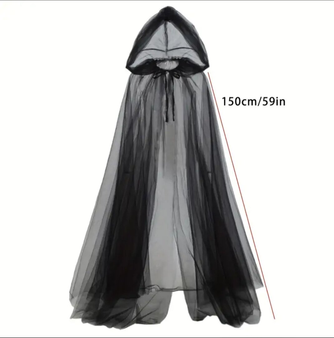 Мантия-накидка карнавальная,150см