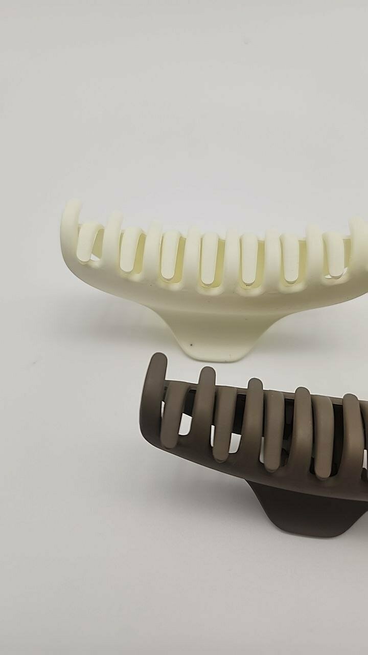 Крабики для волос, заколка с матовым покрытием, зажим — фото 1