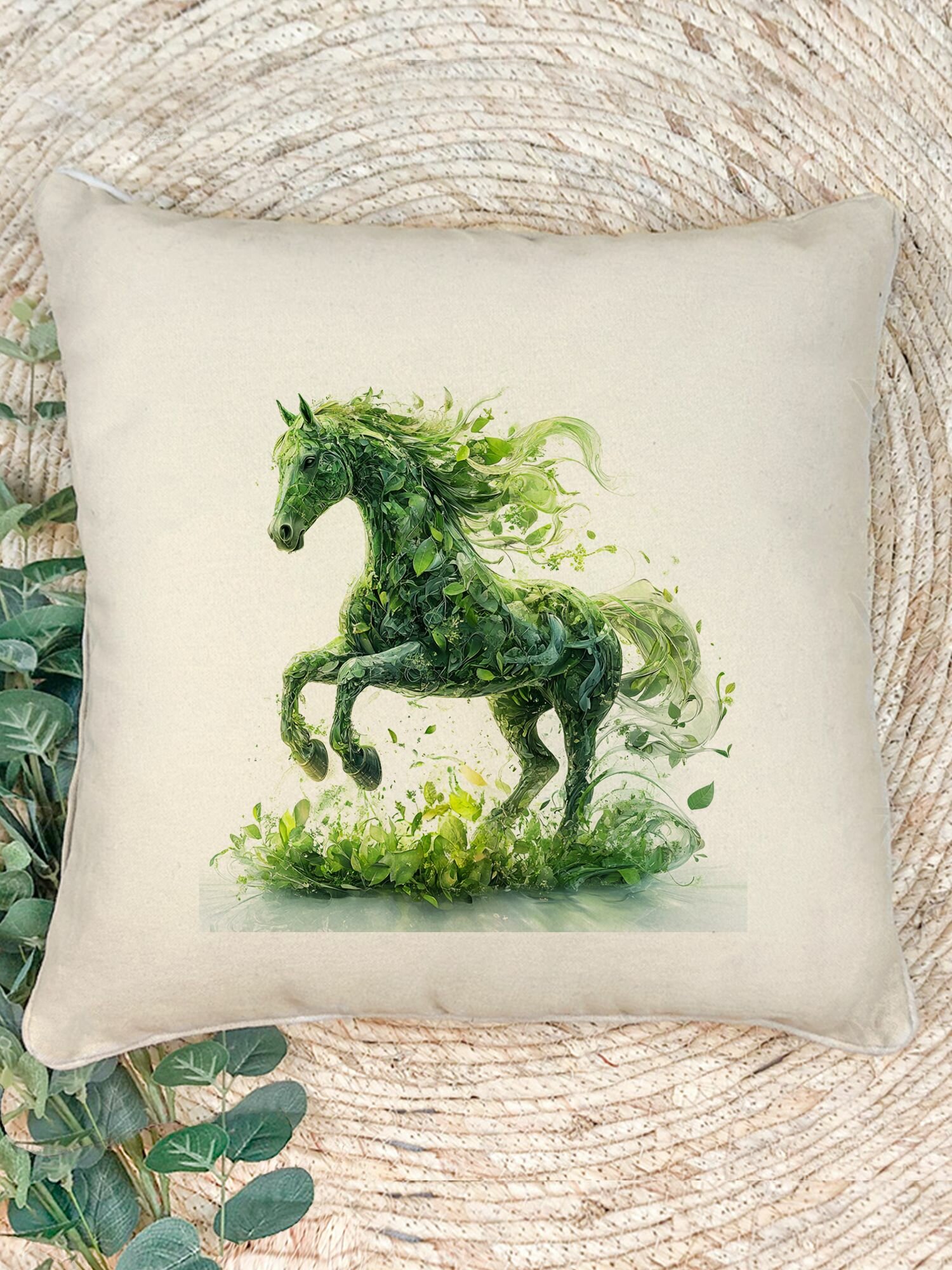 Наволочка декоративная с принтом, Земля