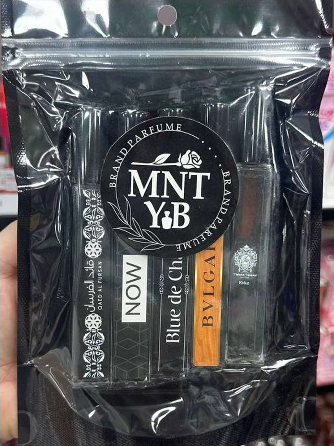 Подарочный набор мужских духов Parfumes "MNT", 5 ароматов, 10мл — фото 1