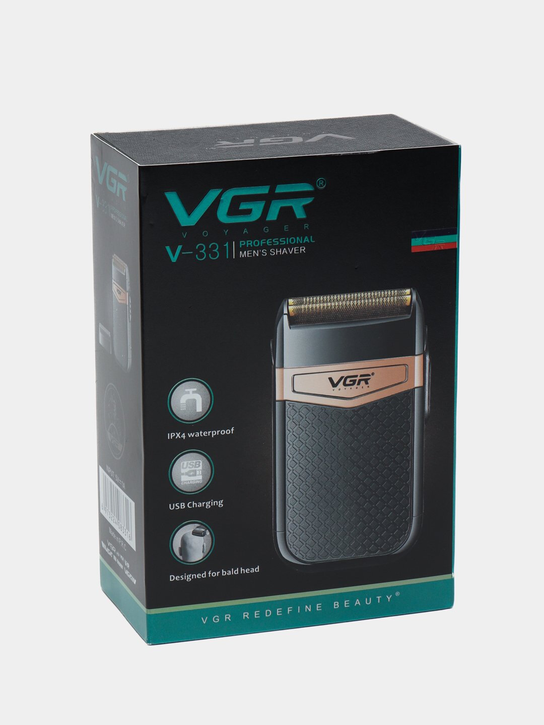 Бритва электрическая, перезаряжаемый аккумулятор, USB-зарядка