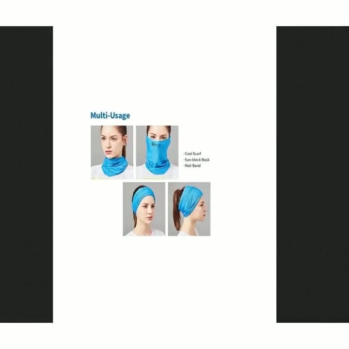 Снуд N-rit для мужчин и женщин,40х23.5 см, универсальный, black — фото 1