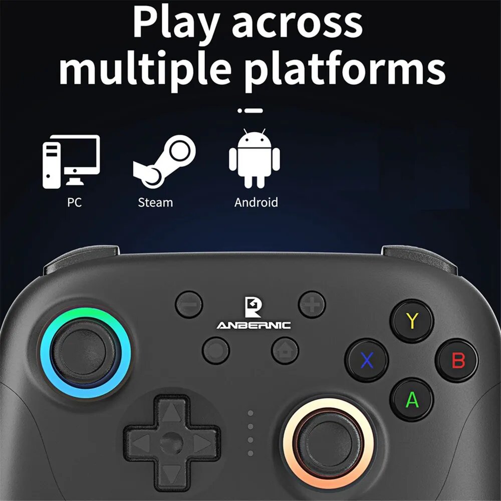 ANBERNIC RGP01 Геймпад Контроллер для ПК Android IOS Steam Белый