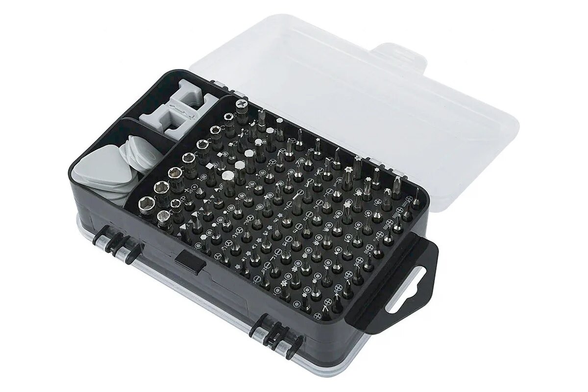 Набор прецизионных отверток vertextools 115 предметов 0033-115 — фото 1