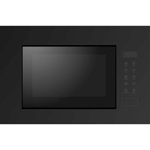 Встраиваемая микроволновая печь GARTZ SmartCook MBS294B 60 см черная с грилем