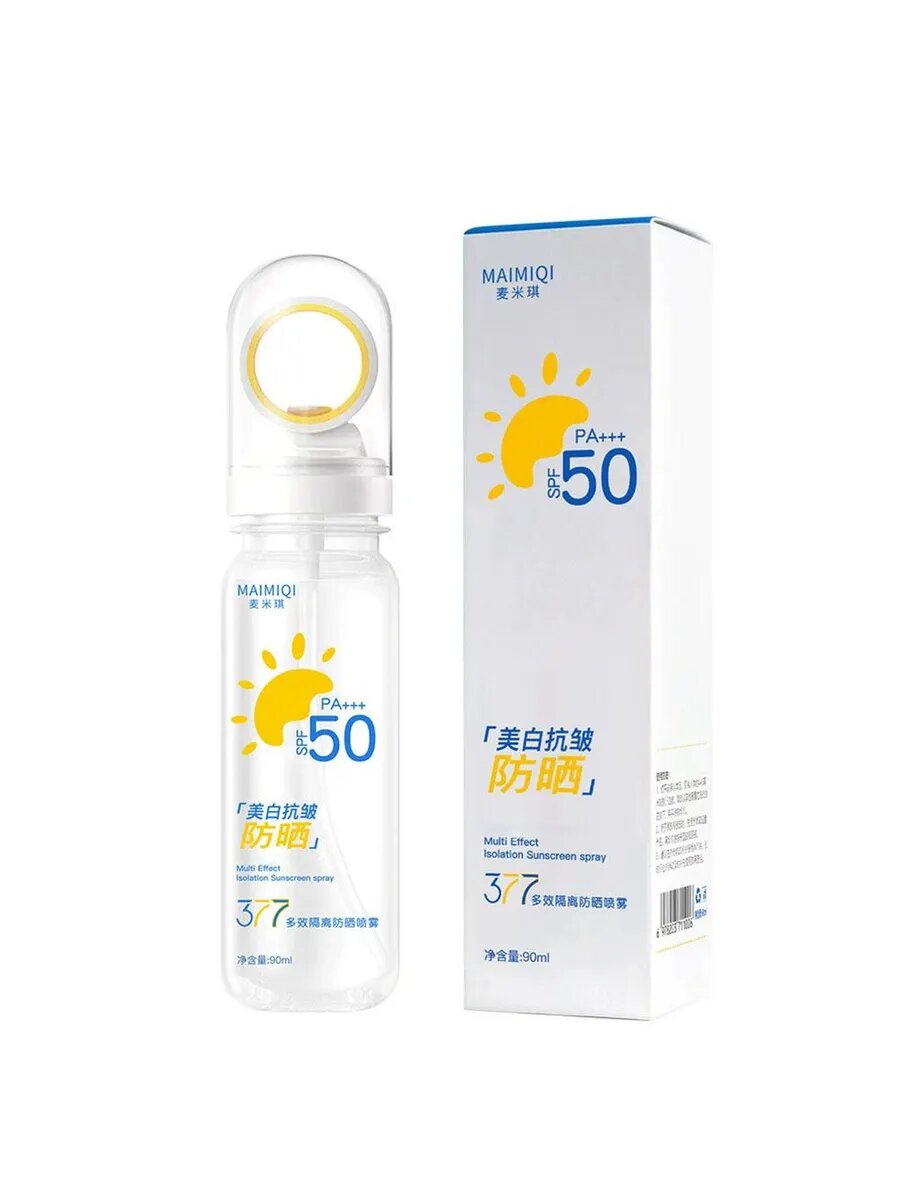 Спрей солнцезащитный SPF 50 PA+++, 90мл, для лица и тела