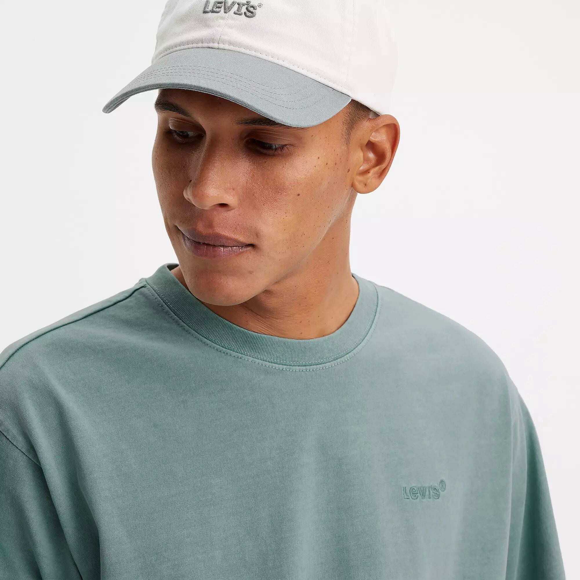 Футболка Levi's, размер M, зеленый, — фото 1