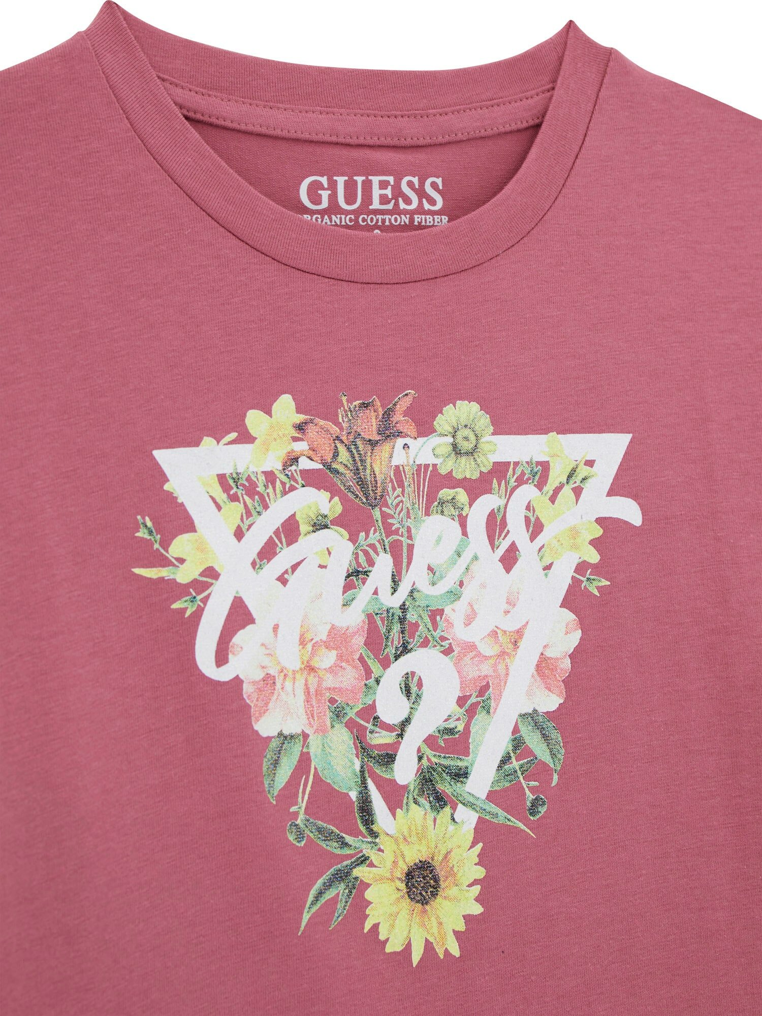 Лонгслив GUESS, размер 16 лет, красный — фото 1