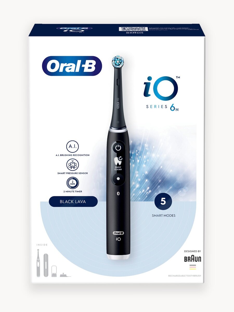 Электрическая зубная щетка Oral-B iO Series 6 коробка