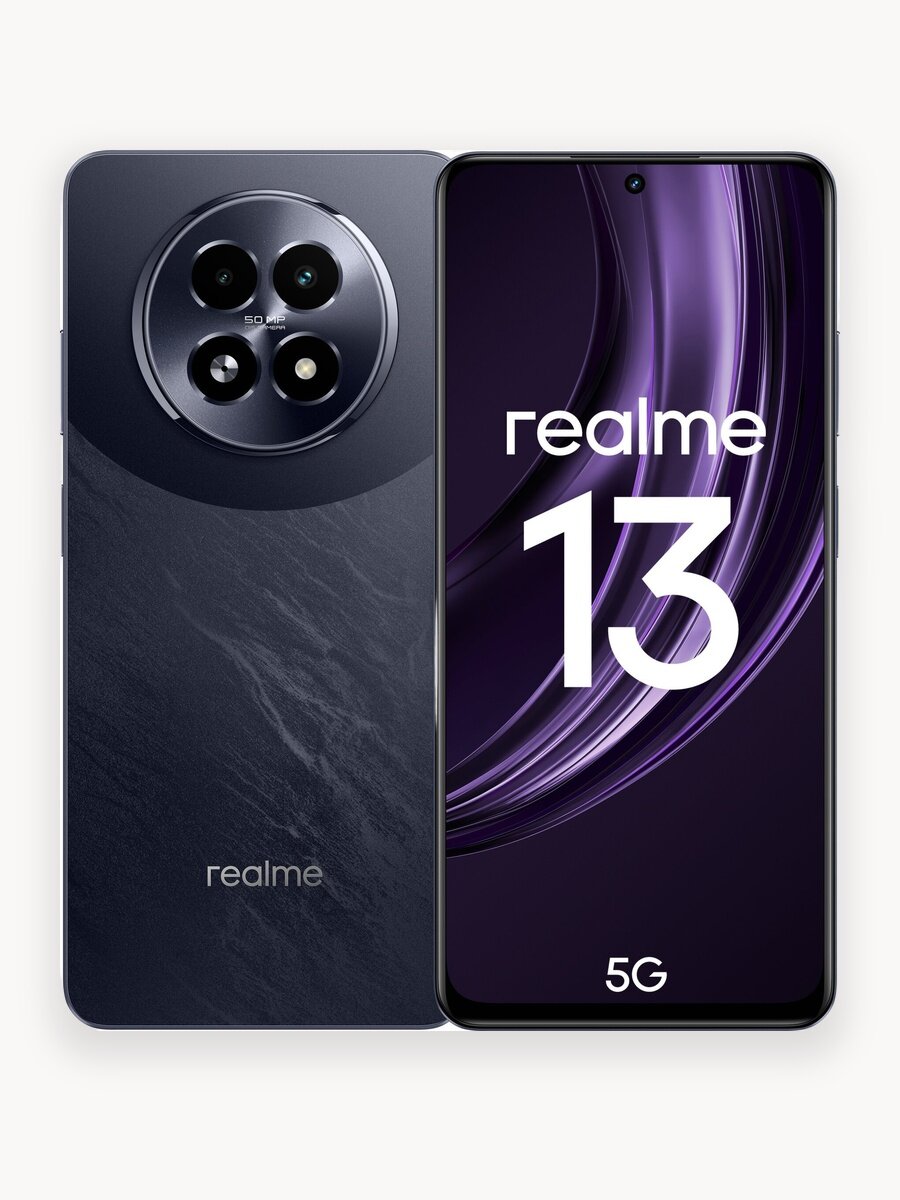 Смартфон realme 13 5G 12/256 ГБ Global, Dual nano SIM, dark purple