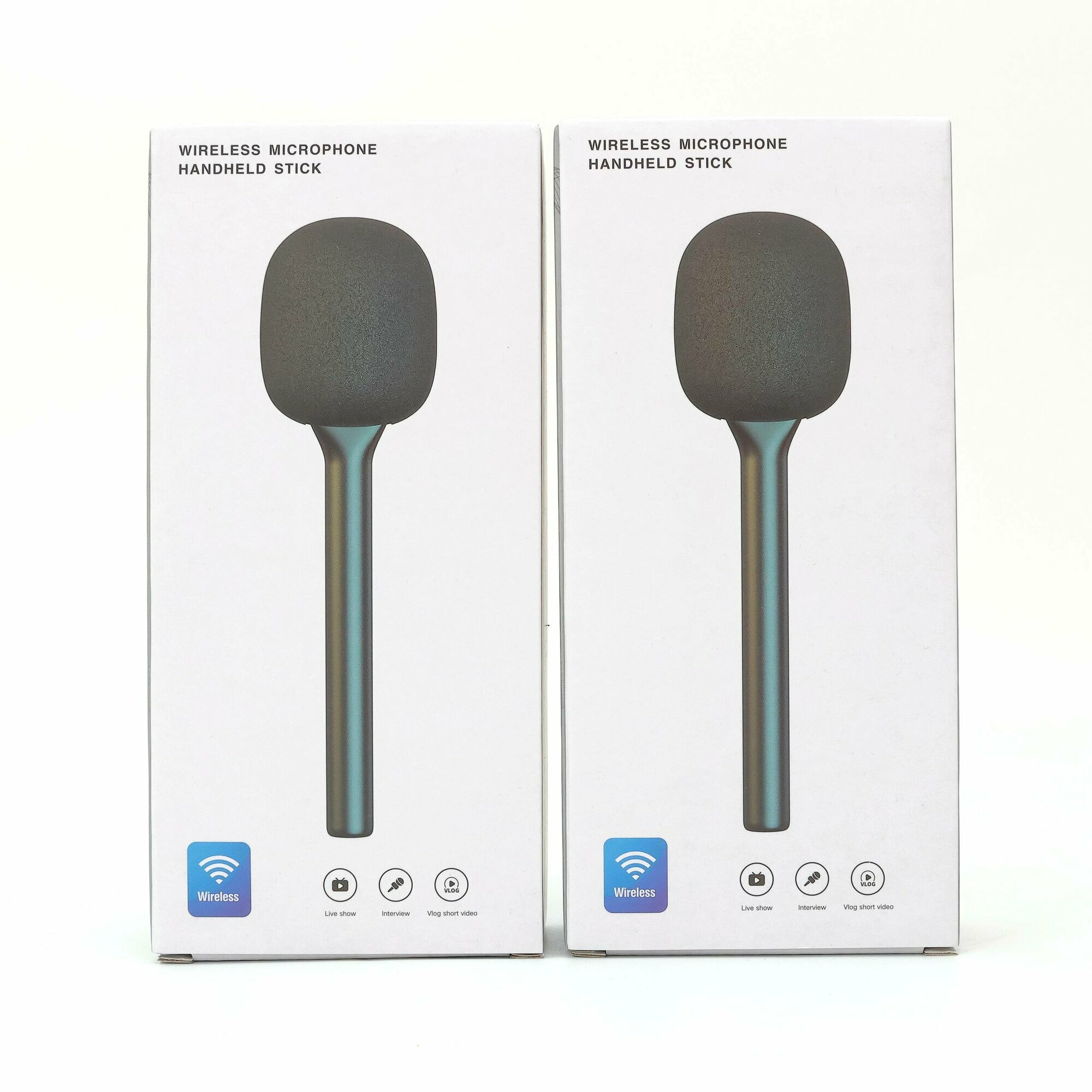 MICROPHONE HANDHELD Model: STICK BO 1 Black для интервью и убрать шум