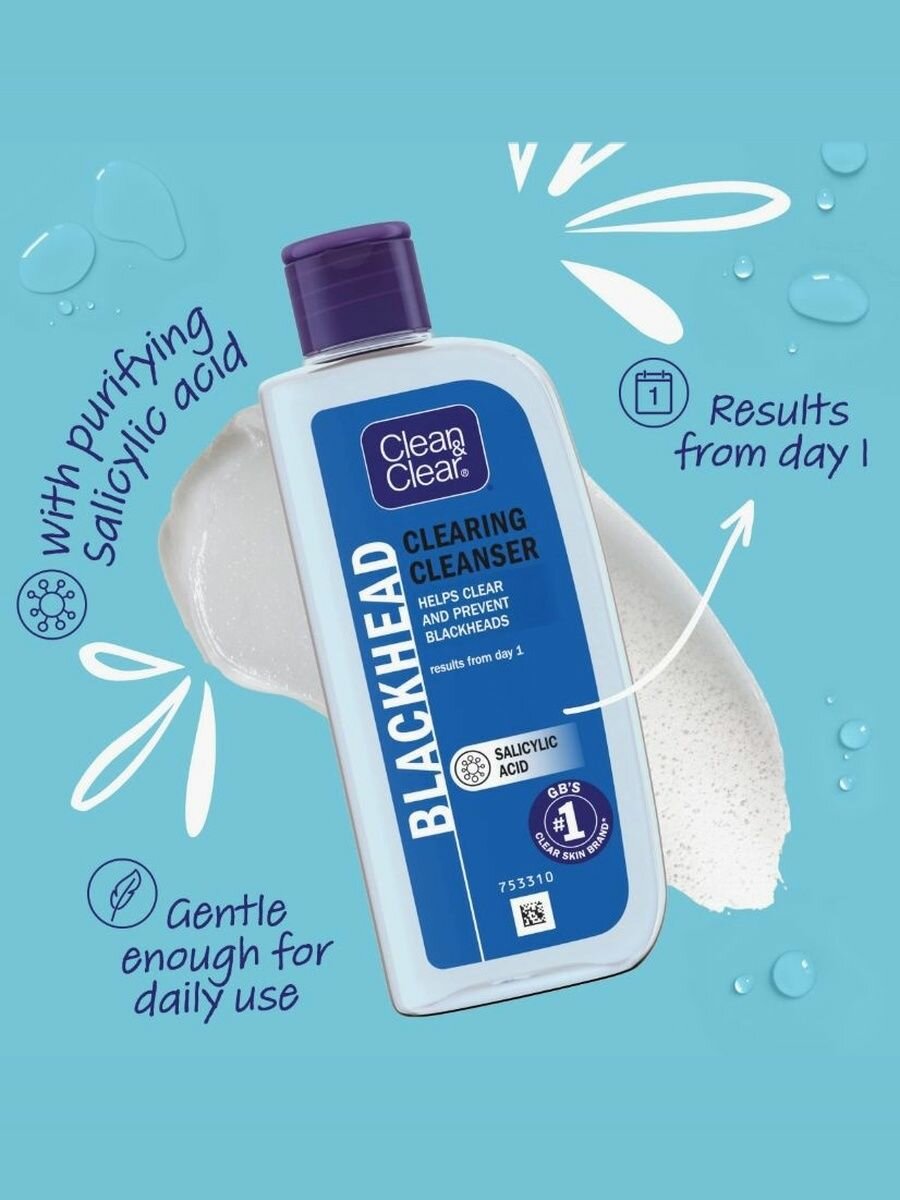 Тоник против черных точек 200 мл Clean&Clear