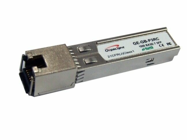 Трансивер Gigalight GE-GB-P3RC-E 1000BASE-T SFP 100m RJ-45