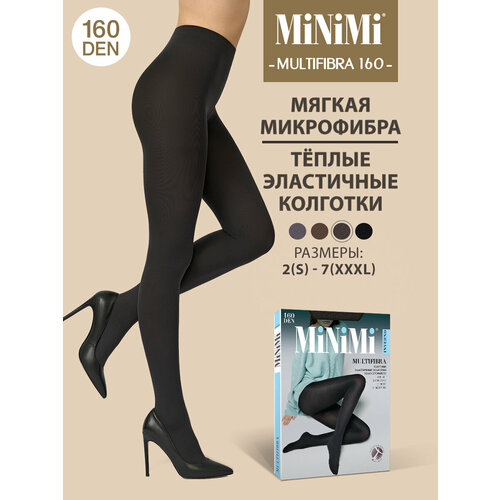 фото Колготки minimi multifibra 160, 160 den, размер 2, carbone