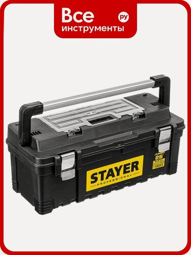Изображение товара Ящик для инструмента STAYER JUMBO-26 пластиковый 38003-26_z01
