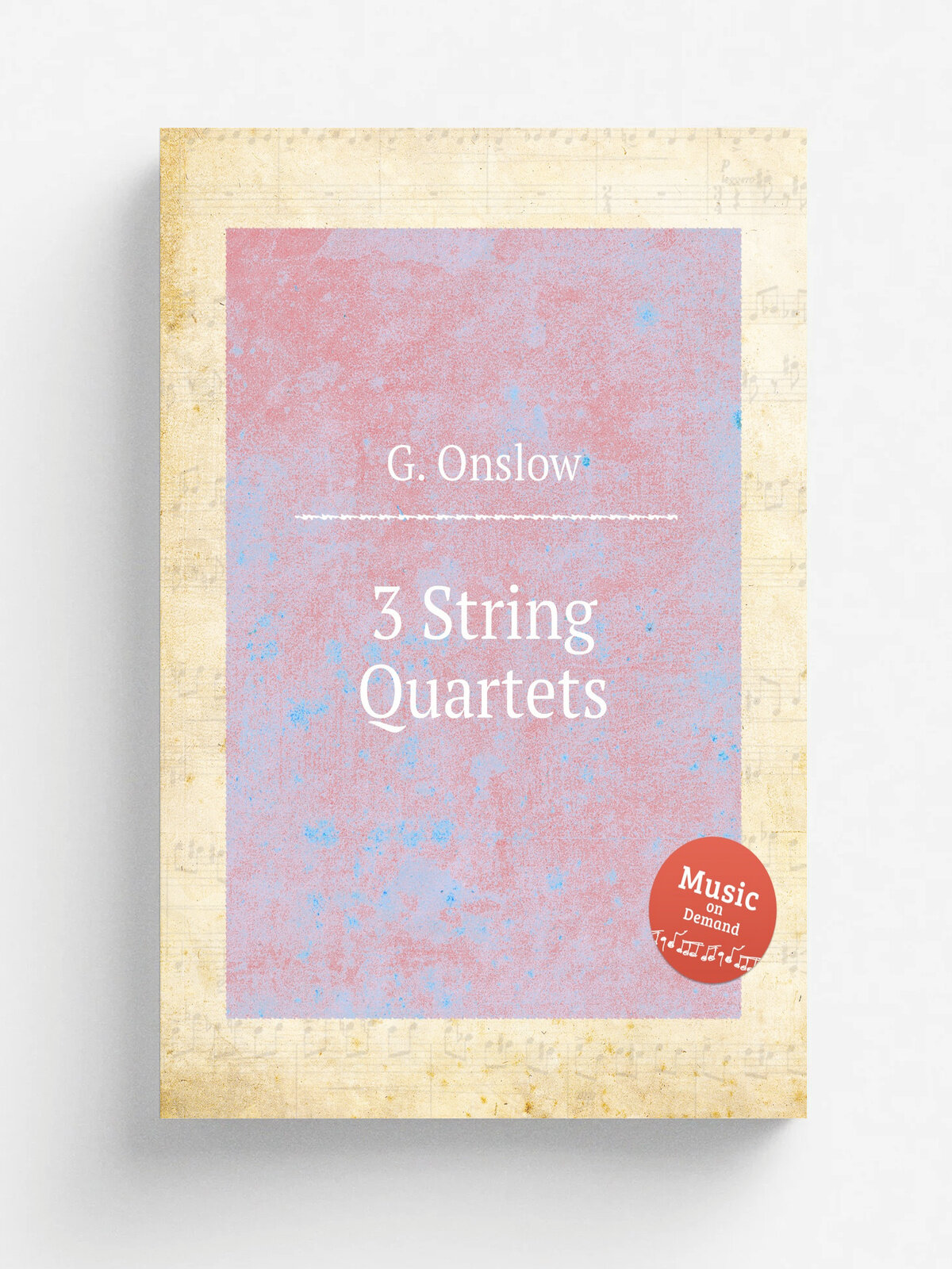 3 String Quartets | G. Onslow | Репринт