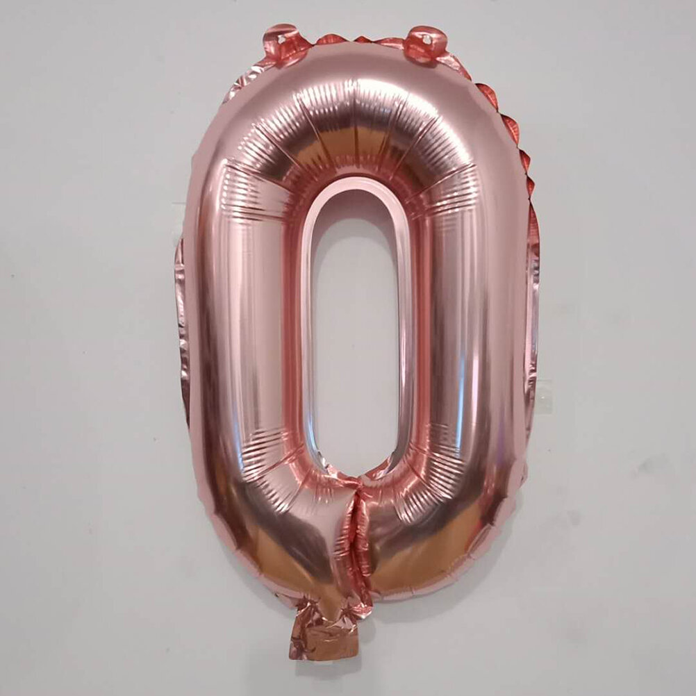 Шар Номер 60 Золотой Для Декора Праздников И Юбилеев 80.00X60.00X0.10Cm