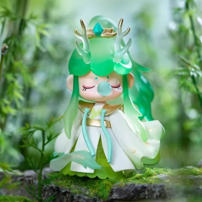 Rolife Nanci Nanxi Oriental Spirit Series Azure Dragon Blind Box Figure - Коллекционная аниме-скульптура для девочек,