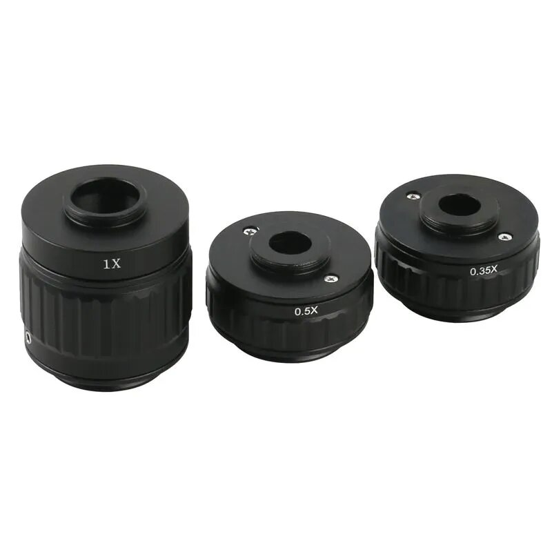 Адаптер C Mount для тринокулярного микроскопа 0.35X 0.5X 1X CTV 38MM интерфейс камеры микроскопа