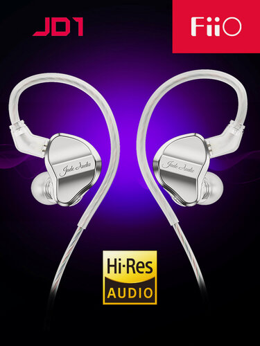 Изображение товара Проводные наушники FIIO JD1 silver, Type- C , внутриканальные, с динамическим драйвером 10 мм