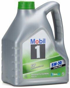 Синтетическое моторное масло MOBIL 1 ESP 5W-30, 4 л, 1 шт.
