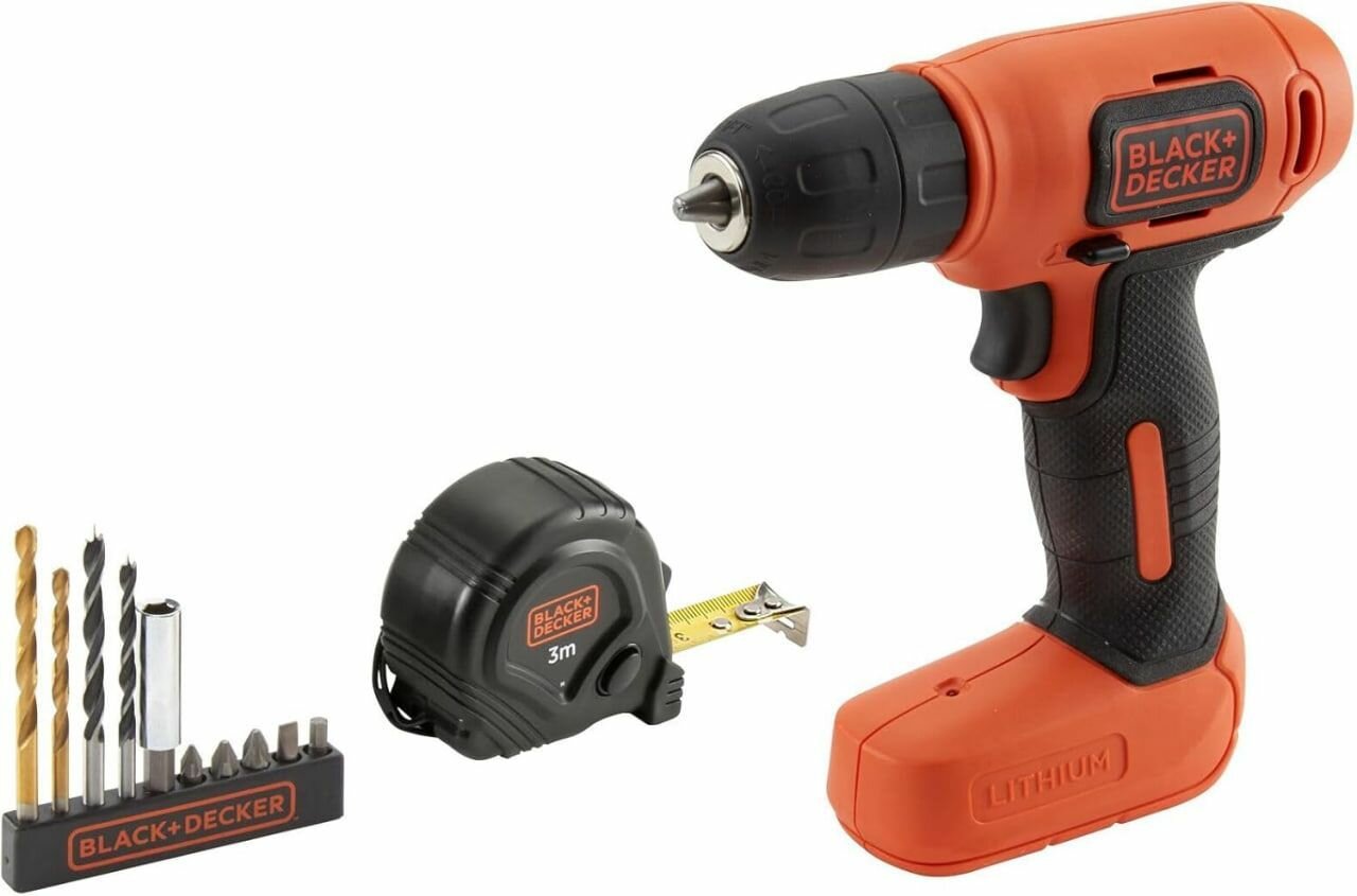 Дрель-шуруповерт Black&Decker - фото №1