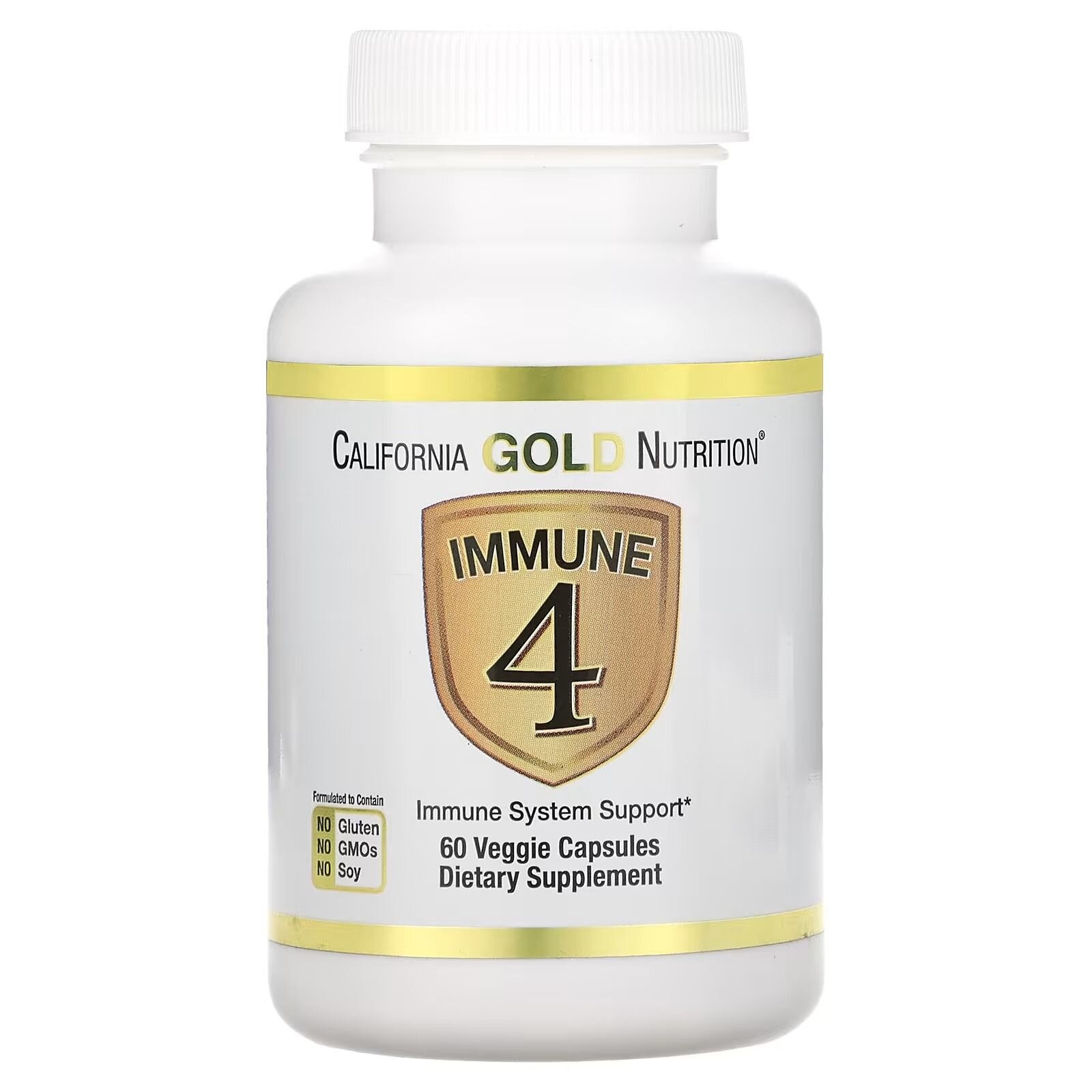 Витаминный комплекс Immune4 60 капс (California Gold Nutrition)